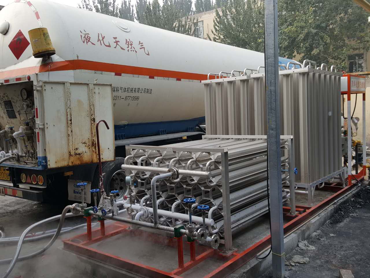 LNG槽车卸车增压器
